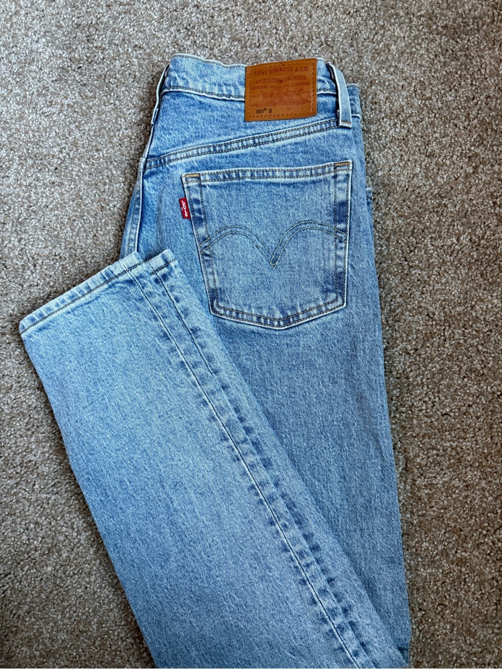 Women’s Levi's 501 S Straight Leg Jeans